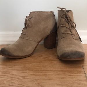 TOMS booties EUC